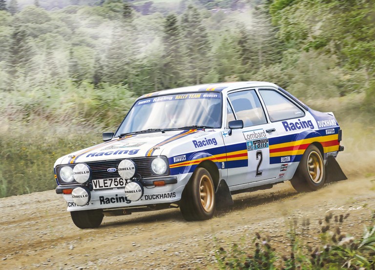 Ford Escort RS 1800 Mk.II Lombard RAC Rally - 1/24th Model Kit